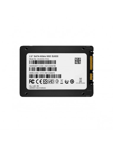 Disco Sólido Interno SSD ADATA SU630 240GB Disco Sólido Interno SSD ADATA SU630 240GB