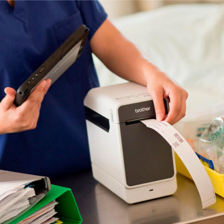 Impresora De Etiquetas y Tickets Brother TD-2130N