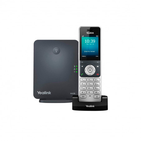 Teléfono Inalámbrico IP Yealink W53P con Base IP 8 líneas