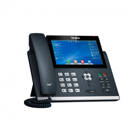 Teléfono Gigabit IP Yealink SIP-T48U POE de 16 líneas