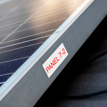 Cinta Brother TZe-262 Rojo / Blanco 36mm de ancho x 8 m de largo - Laminada Cinta Brother TZe-262 Rojo / Blanco 36mm de ancho x 8 m de largo - Laminada