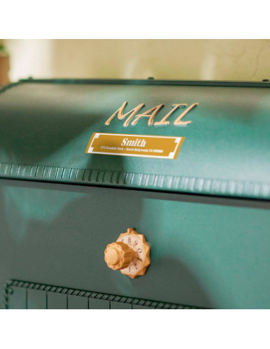 Cinta Brother TZe-MQ835 Blanco / Dorado 12 mm de ancho x 5 m de largo - Laminada Cinta Brother TZe-MQ835 Blanco / Dorado 12 mm de ancho x 5 m de largo - Laminada