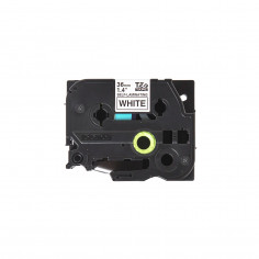 Cinta Brother TZe-SL261 Negro / Blanco 36 mm de ancho x 8 m de largo - Autolaminada 2