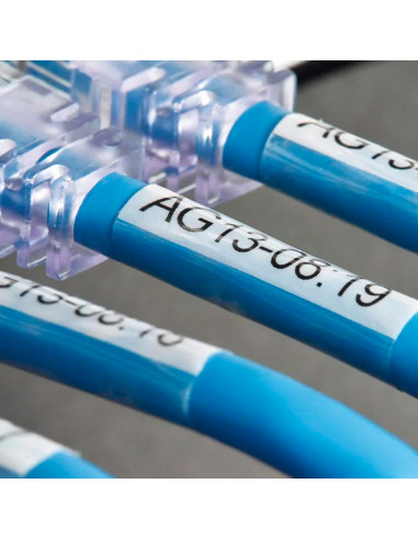 Cinta Brother TZe-SL261 Negro / Blanco 36 mm de ancho x 8 m de largo - Autolaminada Cinta Brother TZe-SL261 Negro / Blanco 36 mm de ancho x 8 m de largo - Autolaminada