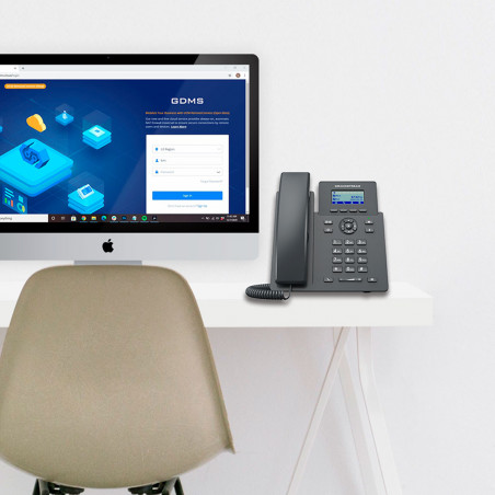 Teléfono IP GrandStream GRP2601P 2 líneas PoE