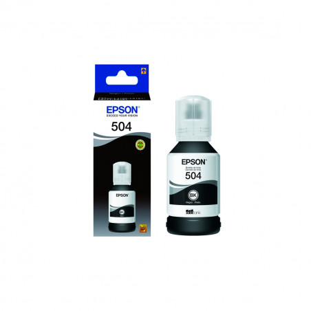 Botella de tinta EPSON T504120-AL Negro