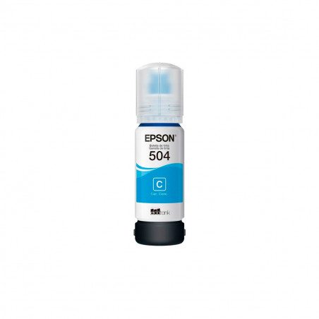 Botella de tinta EPSON T504220-AL Cian