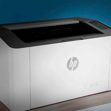Impresora HP 107w Láser ByN A4