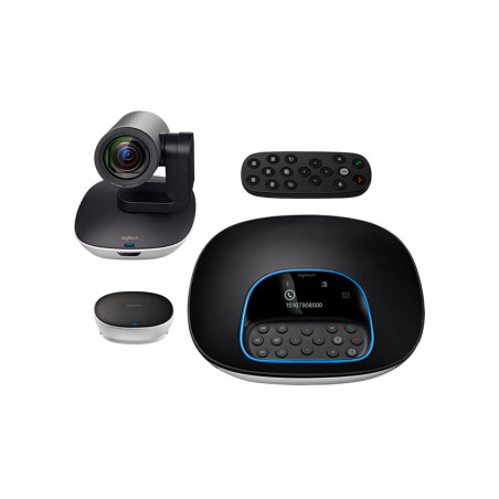 Sistema de Videoconferencia Logitech GROUP Con Micrófono Extra