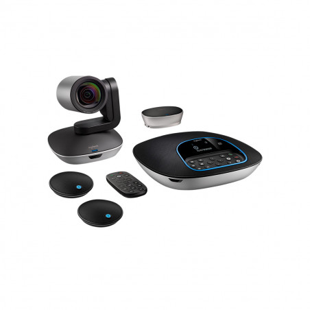 Sistema de Videoconferencia Logitech GROUP Con Micrófono Extra