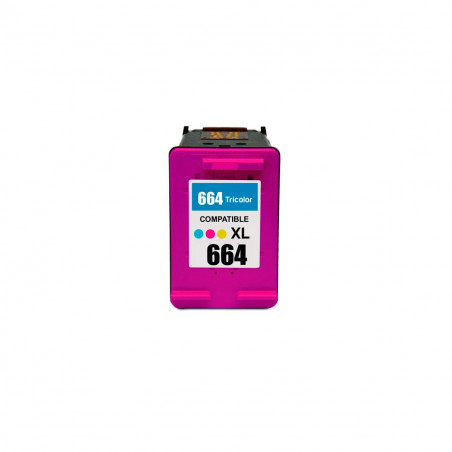 Cartucho de Tinta HP 664 XL Tricolor Original F6V30AL