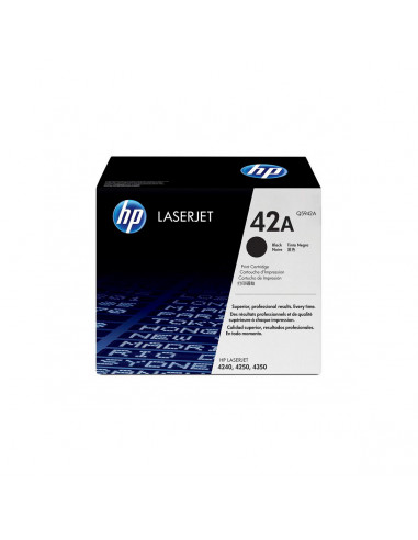 Cartucho Tóner HP 42A Negro Original Q5942A
