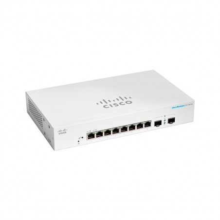 Switch Cisco Business CBS220-8T-E-2G 8 Puertos + 2 SFP