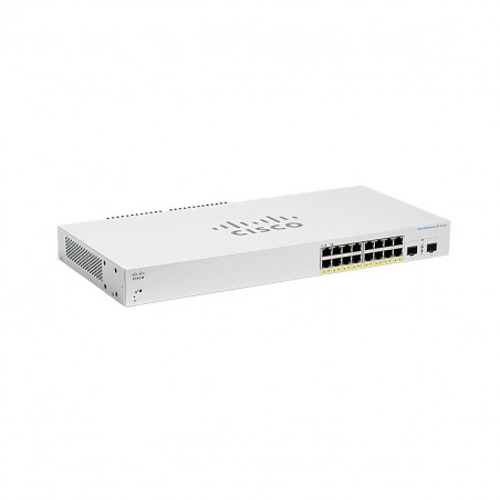 Switch Cisco Business CBS220-16T-2G 16 Puertos + 2 SFP