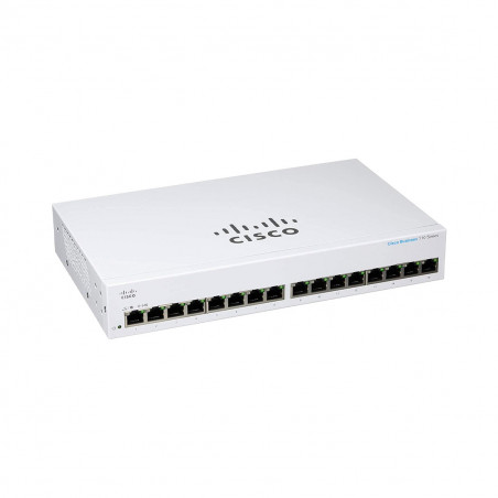 Switch Cisco Business CBS110-16T 16 Puertos + 2 SFP