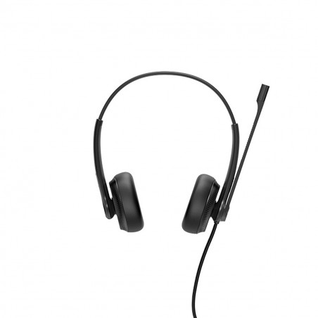Auriculares Headset Yealink YHS34 Biaural Lite con QD y RJ9