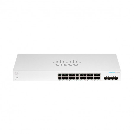 Switch Cisco Business CBS220-24P-4G 24 Puertos PoE + 4 SFP