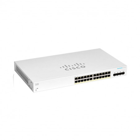 Switch Cisco Business CBS220-24P-4G 24 Puertos PoE + 4 SFP