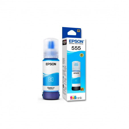 Botella de tinta EPSON T555220 Cian 70ml