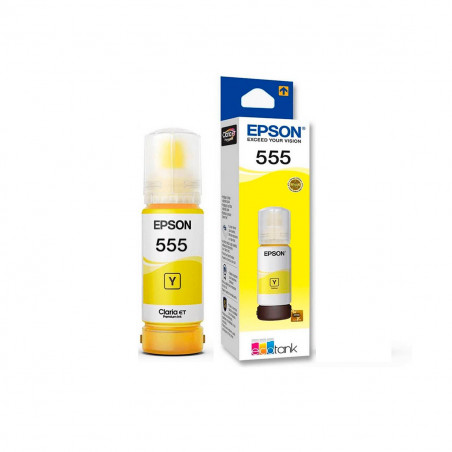 Botella de tinta EPSON T555420 Amarillo 70ml