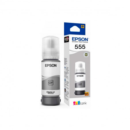 Botella de tinta EPSON T555520 Gris 70ml