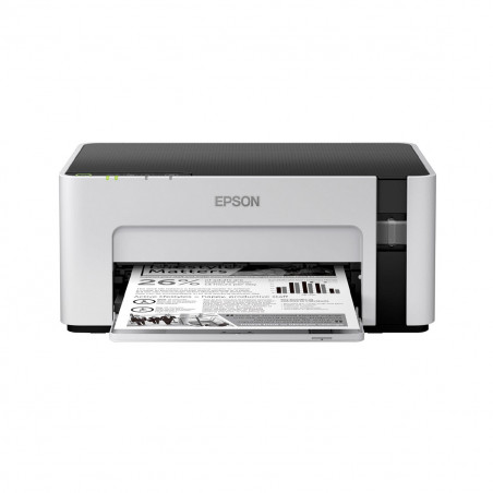 Impresora EPSON ECOTANK M1120 Blanco y Negro inalámbrica