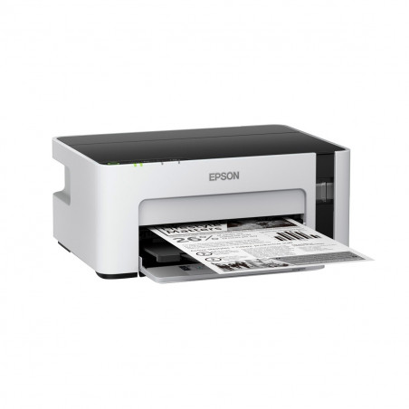 Impresora EPSON ECOTANK M1120 Blanco y Negro inalámbrica