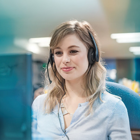 Auriculares Headset Jabra Biz 1500 Biaural USB A