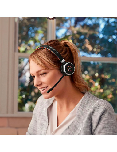 Headset Biaural Jabra Evolve 2 65 UC STEREO USB A