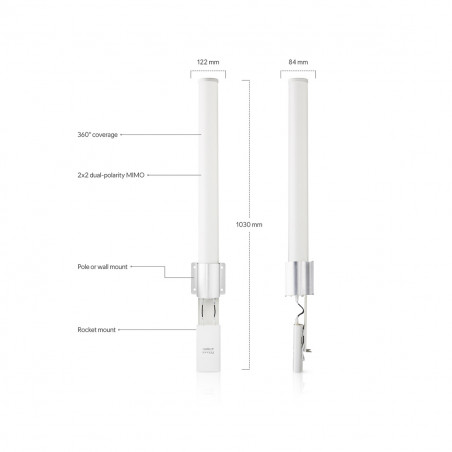 Antena Omnidireccional Ubiquiti AMO-2G13