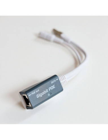 Inyector PoE MikroTik RBGPOE para...