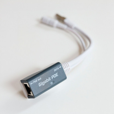Inyector PoE MikroTik RBGPOE para productos LAN Gigabit