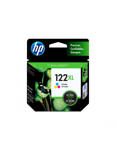 Cartucho de tinta HP 122XL Tricolor