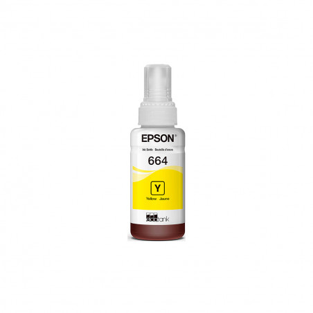Botella de tinta EPSON T664420-A-AL Amarillo Para L200/L210/L355/L555
