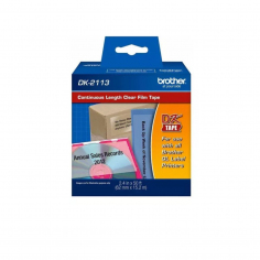 Cinta Brother DK-2113 Continuo Transp 6,2 cm x 15.24 m