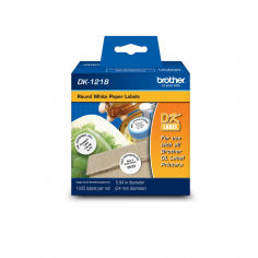 Rollo Brother DK-1218 prec. redondo 24mm diam. x 1000u.