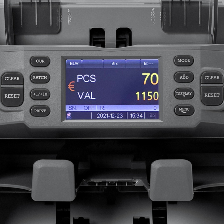 Contadora y Clasificadora De Billetes Double Power DP-8120 Cifra