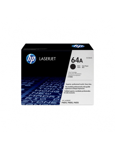 Cartucho Tóner HP 64A Negro Original CC364A
