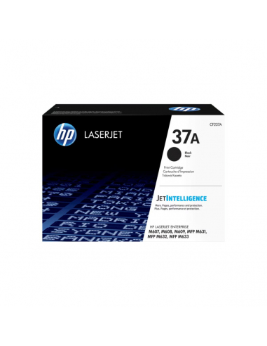 Cartucho Tóner HP 37A Negro Original CF237A