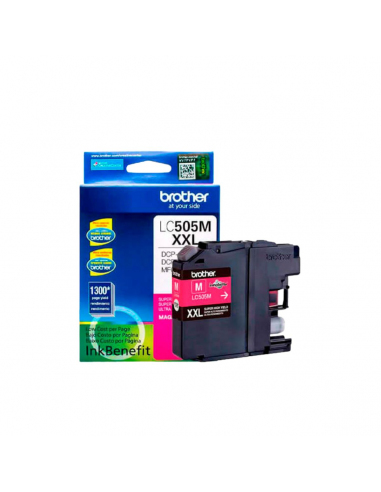 Cartucho de tinta Brother LC505M XXL Magenta Original