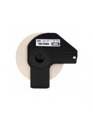 Cinta Brother DK-1203 Precortada 1.7 x 8.7cm. x 300u.