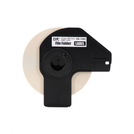 Cinta Brother DK-1203 Precortada 1.7 x 8.7cm. x 300u.