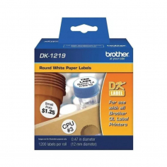 Rollo Brother DK-1219 prec. redondo 12mm diam. x 1200u