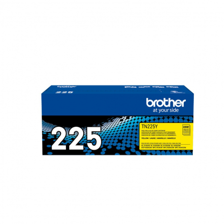 Cartucho Tóner Brother TN-225Y Amarillo Original