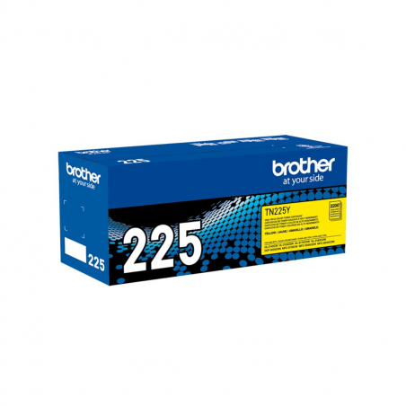 Cartucho Tóner Brother TN-225Y Amarillo Original