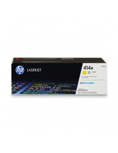 Cartucho Tóner HP 414A Amarillo Original W2022A