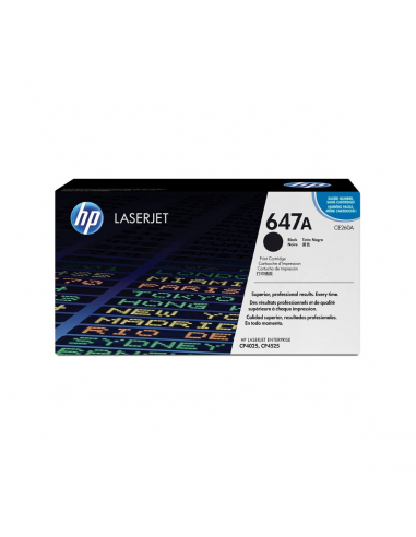 Cartucho Tóner HP 647A Negro Original CE260A