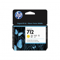 Cartucho de Tinta HP 712 Amarillo Original 3ED69A
