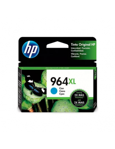 Cartucho de Tinta HP 964XL Cian Original 3JA54AL