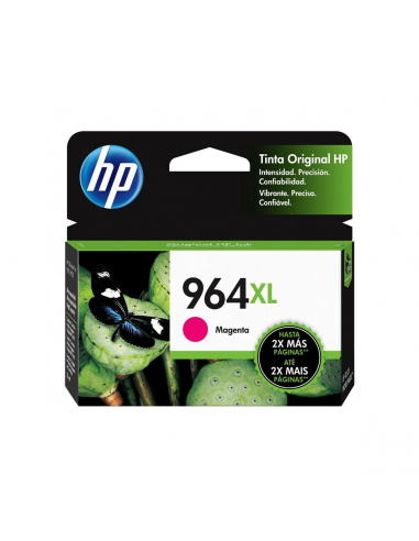 Cartucho de Tinta HP 964XL Magenta Original 3JA55AL